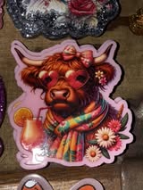 Badge reel acrylic flat backs