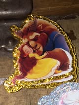 Badge reel acrylic flat backs