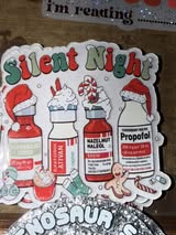 Badge reel acrylic flat backs