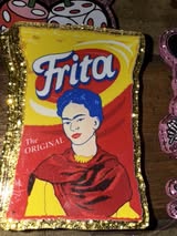 Badge reel acrylic flat backs