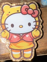 Badge reel acrylic flat backs