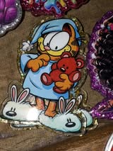 Badge reel acrylic flat backs