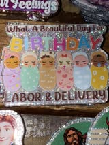 Badge reel acrylic flat backs