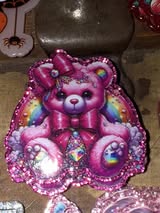 Badge reel acrylic flat backs