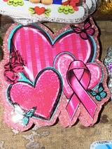 Badge reel acrylic flat backs