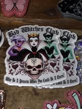 Badge reel acrylic flat backs