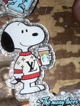 Badge reel acrylic flat backs