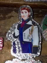 Badge reel acrylic flat backs