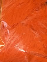 2.5” fluffy pompom with chain and lobster claw hardware.