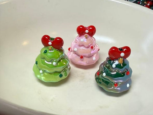 34mm 3D uv coated Christmas trees