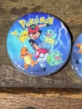 Acrylic double-sided focal bead