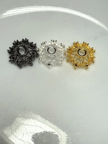 18mm highly detailed and intricate spacers