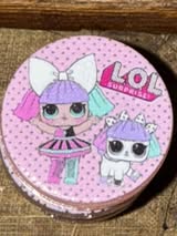 Acrylic double-sided focal bead