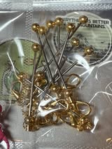 Beadable keychain bar single o-ring with lobster claw.