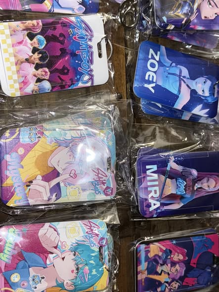 ID badges K-pop demon hunter