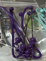 Beadable metal bookmark