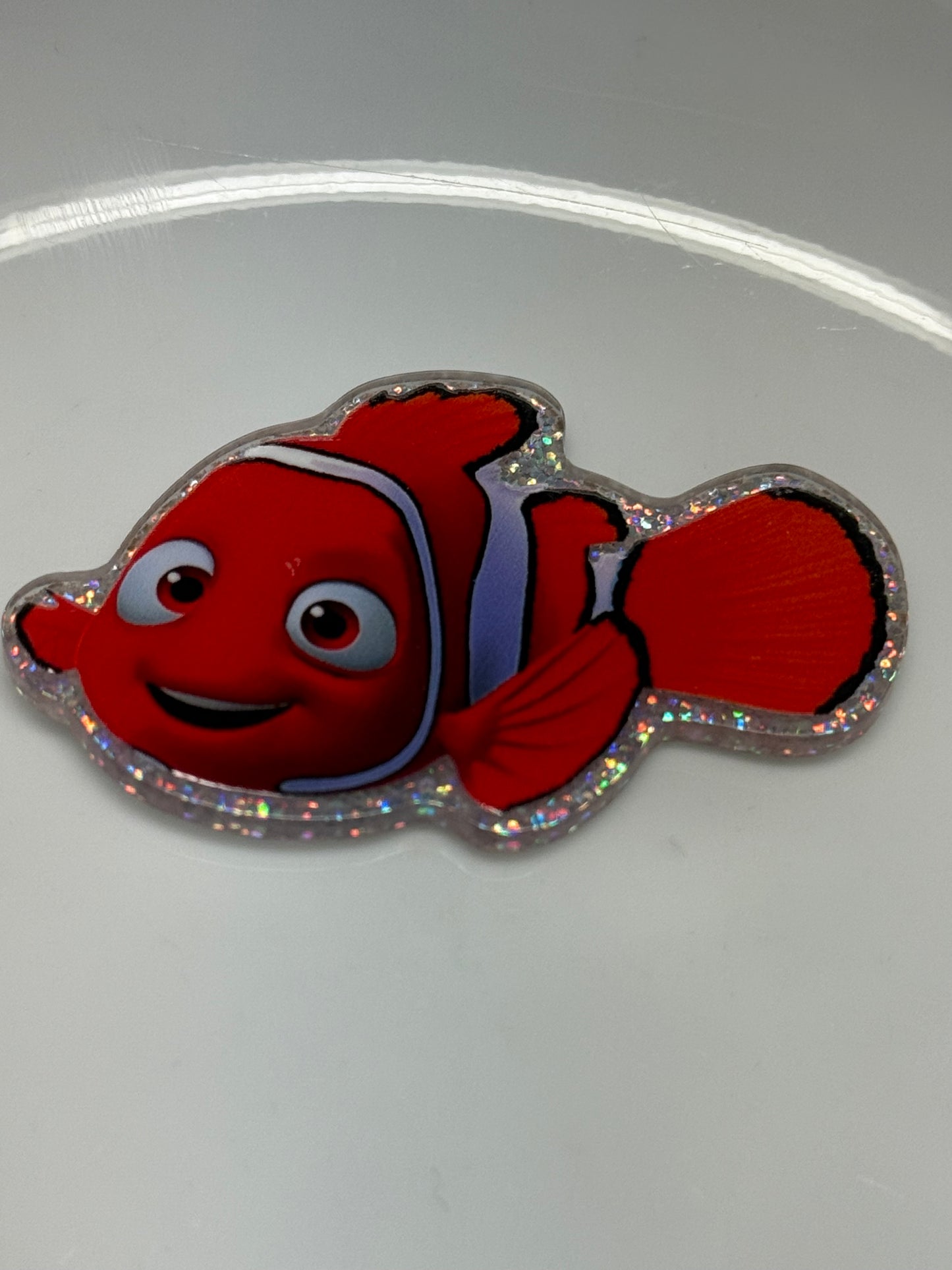 badge reel glitter acrylics new 12/22/25, 12/27/25, 1/2/26