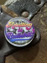 Acrylic double-sided focal bead