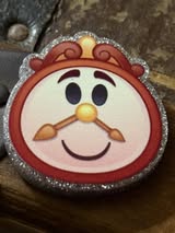 badge reel glitter acrylics new 12/22/25, 12/27/25, 1/2/26