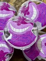 Acrylic double-sided focal bead