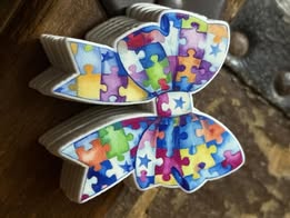 badge reel glitter acrylics new 12/22/25, 12/27/25, 1/2/26