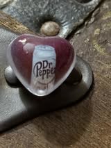 Acrylic double-sided focal bead