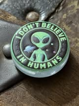 Acrylic double-sided focal bead