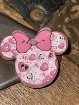 Acrylic double-sided focal bead