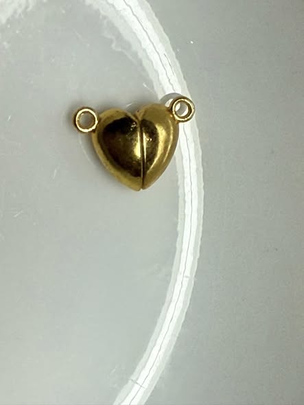 12mm magnetic heart clasp