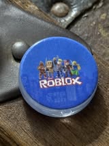 Acrylic double-sided focal bead