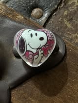 Acrylic double-sided focal bead