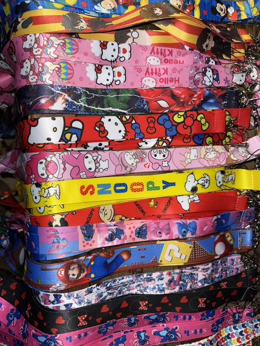 Character lanyard with lobster claw clasp