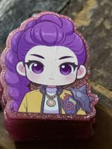 badge reel glitter acrylics new 12/22/25, 12/27/25, 1/2/26