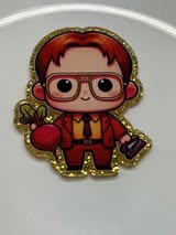 badge reel glitter acrylics new 12/22/25, 12/27/25, 1/2/26