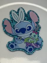 badge reel glitter acrylics new 12/22/25, 12/27/25, 1/2/26