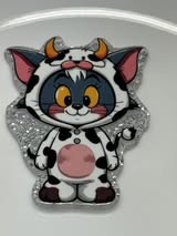 badge reel glitter acrylics new 12/22/25, 12/27/25, 1/2/26