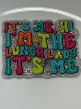 badge reel glitter acrylics new 12/22/25, 12/27/25, 1/2/26