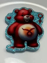 Badge reel acrylic Zodiac