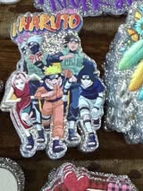 badge reel glitter acrylics new 12/22/25, 12/27/25, 1/2/26