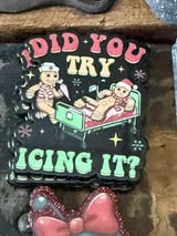 badge reel glitter acrylics new 12/22/25, 12/27/25, 1/2/26