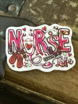 Badge reel acrylics 1/6/26, 1/12/26