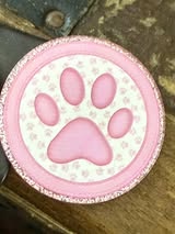 badge reel glitter acrylics new 12/22/25, 12/27/25, 1/2/26