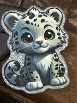 badge reel glitter acrylics new 12/22/25, 12/27/25, 1/2/26