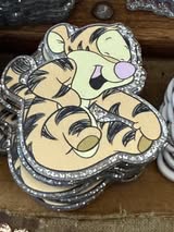 badge reel glitter acrylics new 12/22/25, 12/27/25, 1/2/26