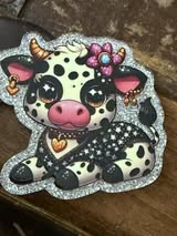 badge reel glitter acrylics new 12/22/25, 12/27/25, 1/2/26