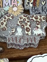 badge reel glitter acrylics new 12/22/25, 12/27/25, 1/2/26