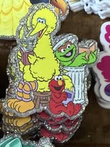 badge reel glitter acrylics new 12/22/25, 12/27/25, 1/2/26