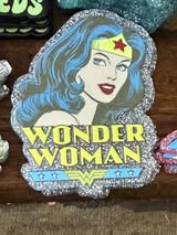 badge reel glitter acrylics new 12/22/25, 12/27/25, 1/2/26