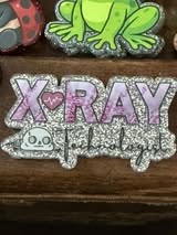 badge reel glitter acrylics new 12/22/25, 12/27/25, 1/2/26