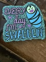 badge reel glitter acrylics new 12/22/25, 12/27/25, 1/2/26